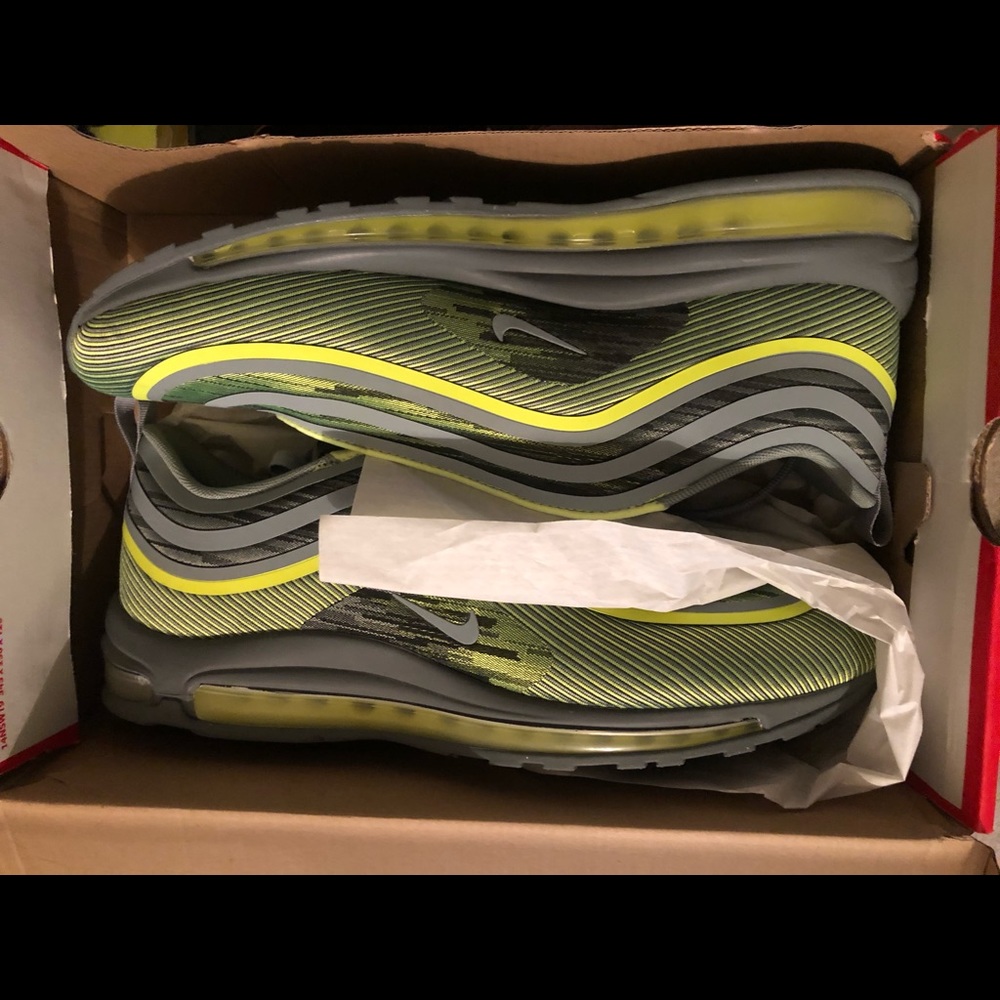 Nike Air Max 97 Ultra 17 Volt Mica Green Size 13
